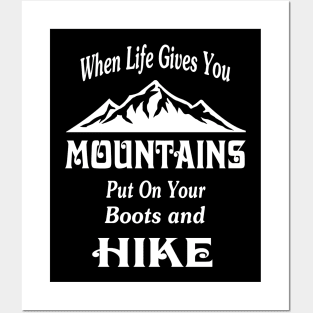 hiking Posters and Art